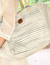 Bayonne Grey Canvas Tote