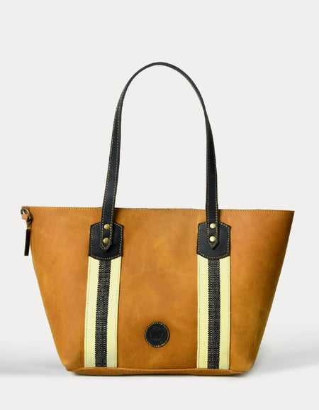 Anna Natural Leather Handbag – Le Papillon Shop LLC